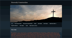 Desktop Screenshot of heavenlyconstruction.com